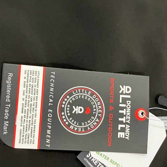 Little Donkey Andy Men's Lightweight Full Zip Softshell Jacket Long Sleeve - Picture 2 of 7